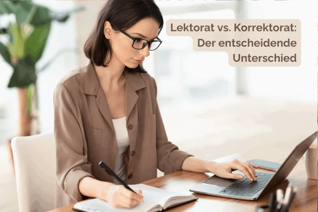Unterschied zwischen Lektorat und Korrektorat – erklärt für Autor*innen und Selfpublisher